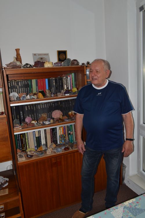 Karol Novotn a jeho zbierka minerlov 750